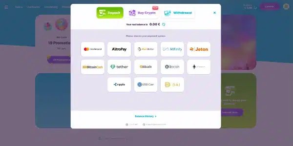 Banking on Nomini Casino